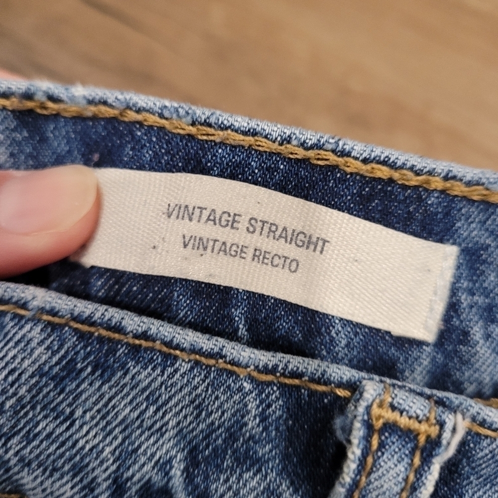 Universal Thread High Rise Vintage Straight Jeans Size 24 - Picture 7 of 8